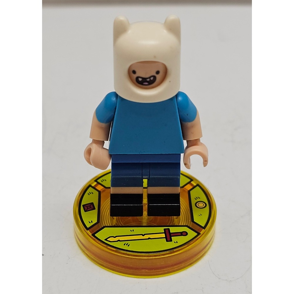 LEGO Dimensions Adventure Time Finn the Human Minifigure Toy Tag 71245